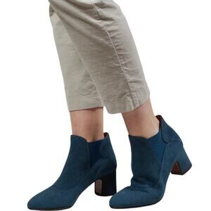 Giada Women's Black Textured Ankle Booties Size 9 Chic High Heel Style